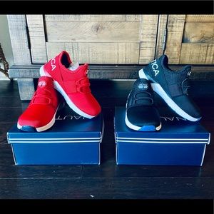 1 NWT & 1 worn Toddler boy Nautica shoes